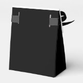 Black Ring on Grad Cap Abschluss Geschenkschachtel (Rückseite)