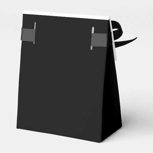 Black Ring on Grad Cap Abschluss Geschenkschachtel (Rückseite)