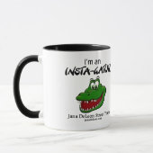 Black Ringe Coffee Tasse mit Street Team Logo (Links)