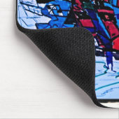 Black Ripples Mousepad (Ecke)