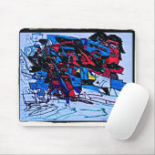 Black Ripples Mousepad (Mit Mouse)