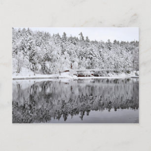 Black River Harbour Bridge, Michigan Postkarte
