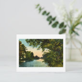 Black River Scenery, Holland Michigan Postkarte (Stehend Vorderseite)