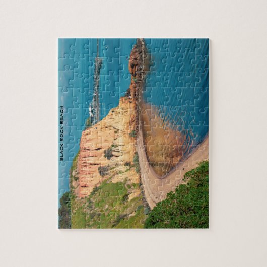 Black Rock Beach Australien Puzzle (Vertikal)