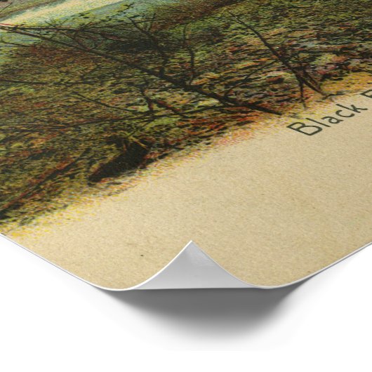 Black Rock Dam Schuylkill River Phoenixville PA Poster (Ecke)