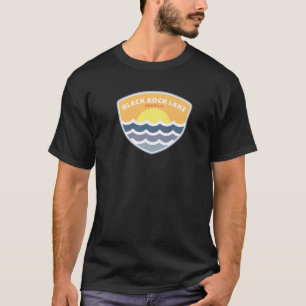 Black Rock Lake Georgia Ga Sunset Vacation T-Shirt