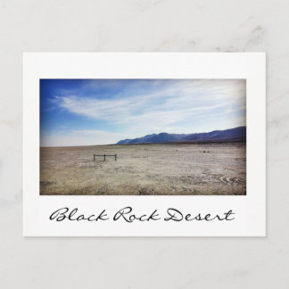 Black Rock Wüste Postkarte