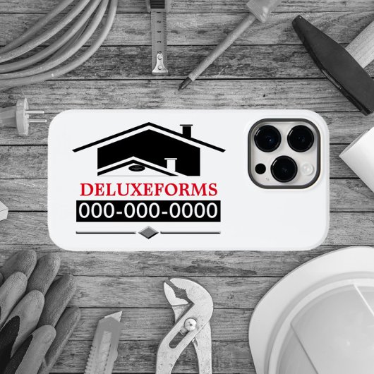 Black Roof Case-Mate iPhone Hülle