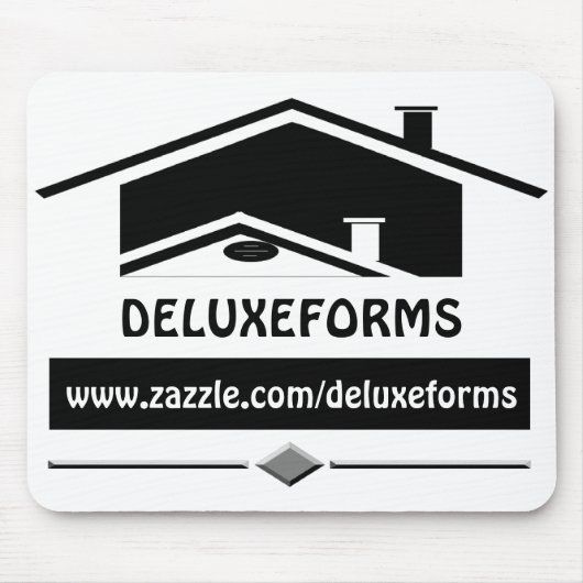 Black Roof Mousepad (Vorne)