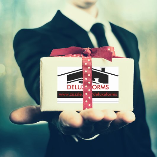 Black Roof Rechteckiger Aufkleber