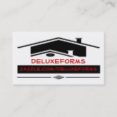 Black Roof Visitenkarte (Vorderseite)