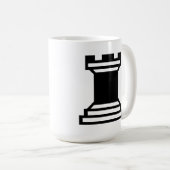 Black Rook Kaffeetasse (VorderseiteRechts)