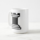 Black Rook Kaffeetasse (Vorderseite Links)