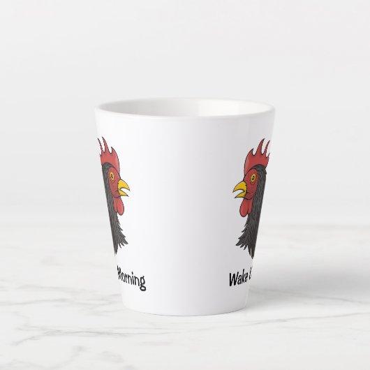 Black Rooster Milchtasse (Vorderseite)