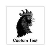 Black Rooster Permastempel (Design)
