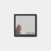 Black Rooster Post-it Klebezettel (Vorderseite)