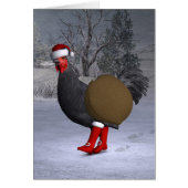 Black Rooster Santa Claus (Vorne)