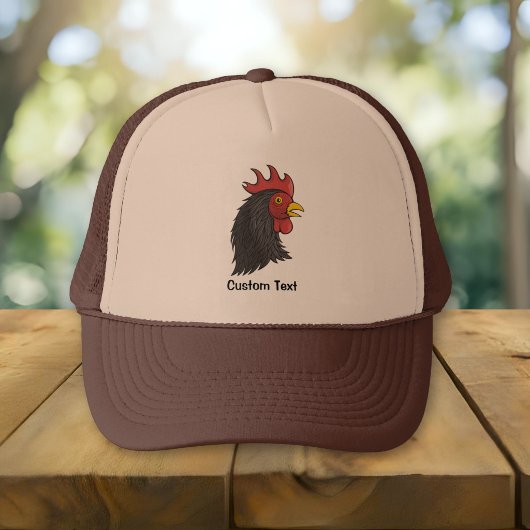 Black Rooster Truckerkappe