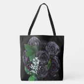 Black Rose Bouquet Tasche (Vorderseite)