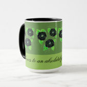 Black Rose Coffee Tasse (Vorderseite Links)
