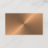 Black & Rose Gold Script "Cheers" Drink Ticket Begleitkarte (Rückseite)