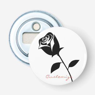Black Rose Valentine Blume Thunder_Cove Flaschenöffner