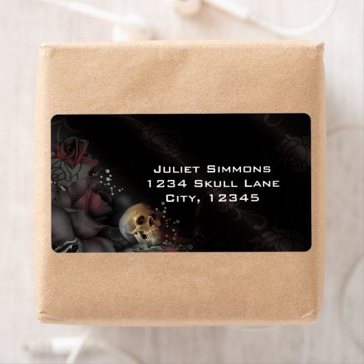 Black Roses + Skull Gothic Goth Fantasy Magic (Insitu)