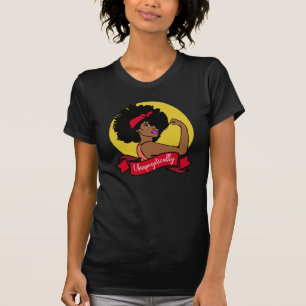 Black Rosie The Riveter unapologetisch nachher T-Shirt