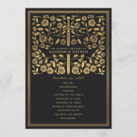 Black Royal Mittelalterliches Hochzeitsprogramm