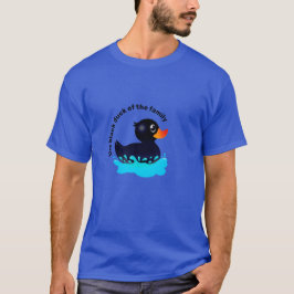Black Rubber Duck - "Black Ente of the family" T-Shirt