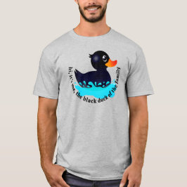 Black Rubber Duck - 'Black Ente of the family' T-Shirt