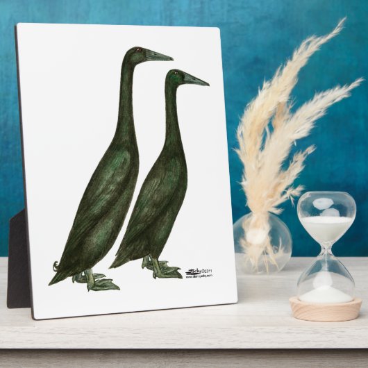 Black Runner Ducks Fotoplatte (Seite)