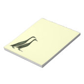 Black Runner Ducks Notizblock (Rotiert)