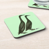 Black Runner Ducks Untersetzer (Linke Seite)