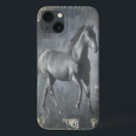 Black Running Stallion Case-Mate iPhone Hülle<br><div class="desc">This painting by Ethan Harper is captivating. He fäned the beauty of the stallion associated with two Einsiedler: Black and Beige. This contemporary fine art print of a black running stallion will add character to any living room,  dining room or bedroom.</div>