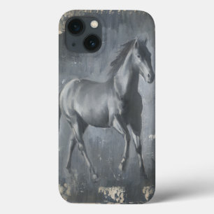 Black Running Stallion Case-Mate iPhone Hülle