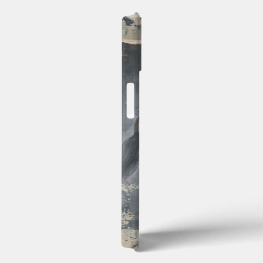 Black Running Stallion Case-Mate iPhone Hülle (Rückseite / Rechts)