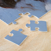 Black Russian Terrier Let It Snow Weihnachten Puzzle (Seite)