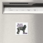 Black Russian Terrier Mama 4 - Magnet (In Situ (Geschirrspüler))