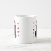 Black Russian Terrier Santa Paws Kaffeetasse (Mittel)