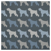 Black Russian Terrier Stoff (Muster)