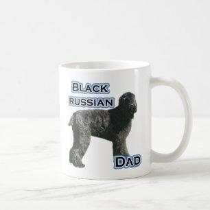 Black Russian Terrier Vater 4 Kaffeetasse
