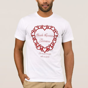 Black Russian Terrier Wahre Liebe T-Shirt