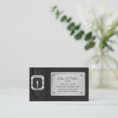 Black Saddlebag Visitenkarte (Stehend Vorderseite)