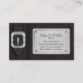 Black Saddlebag Visitenkarte (Vorderseite)