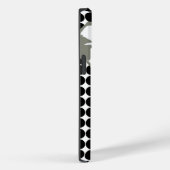 Black Safari Dot mit Pop Art Elephant Case-Mate iPhone Hülle (Rückseite / Rechts)