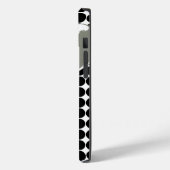 Black Safari Dot mit Pop Art Elephant Case-Mate iPhone Hülle (Rückseite / Links)