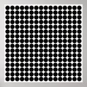 Black Safari Dot Poster (Vorne)