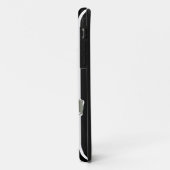 Black Safari Strip mit Leopard Case-Mate iPhone Hülle (Hinten/Links)