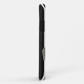 Black Safari Strip mit Leopard Case-Mate iPhone Hülle (Hinten/Rechts)